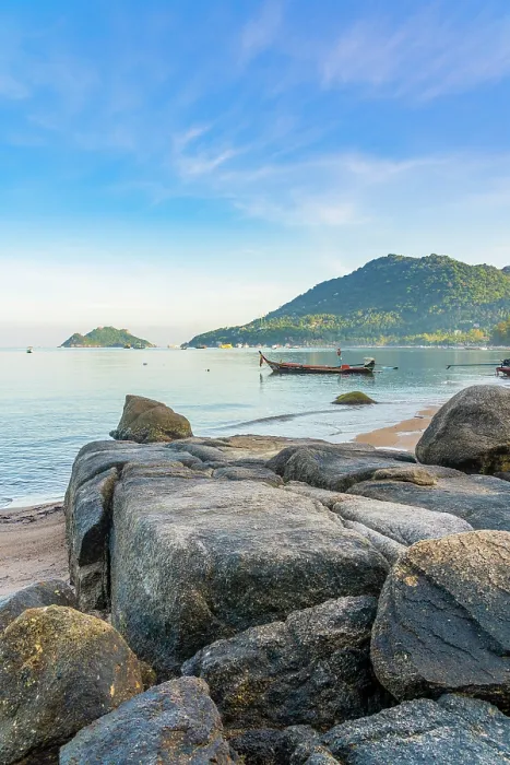 Framed Print : Sairee Beach, Koh Tao, Surat Thani Province, Thailand Framed Print : Sairee Beach, Koh Tao, Surat Thani Province, Thailand