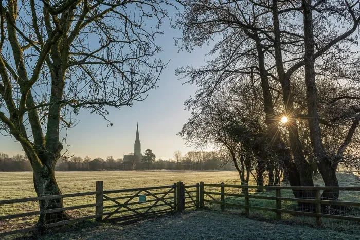 Framed Print : Salisbury Cathedral on a frosty winter morning, Salisbury, Wiltshire, England. Winter (February) 2023 Framed Print : Salisbury Cathedral on a frosty winter morning, Salisbury, Wiltshire, England. Winter (February) 2023