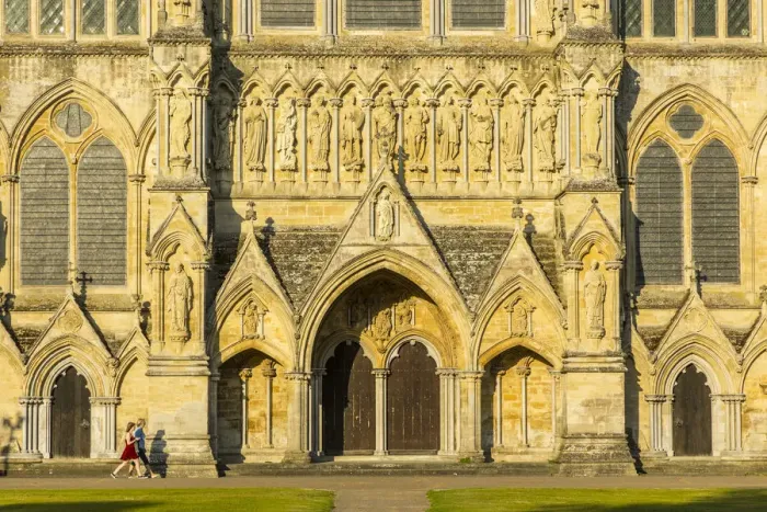 Framed Print : Salisbury Cathedral, Salisbury, Wiltshire, England, UK
