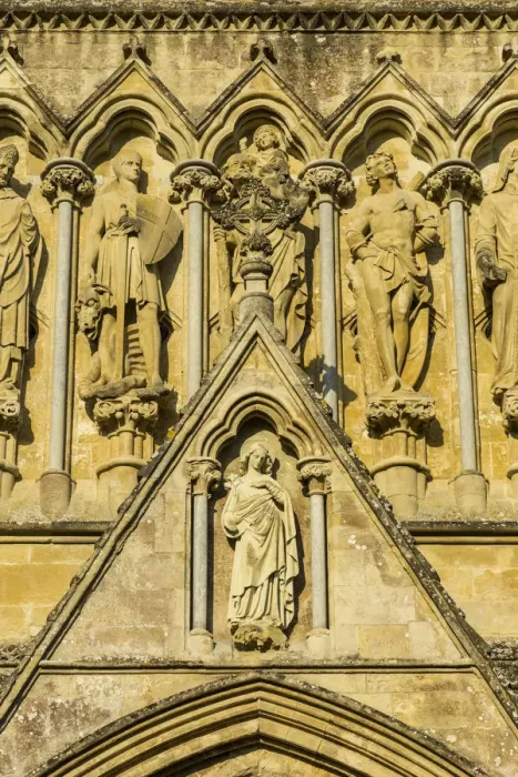 Framed Print : Salisbury Cathedral, Salisbury, Wiltshire, England, UK