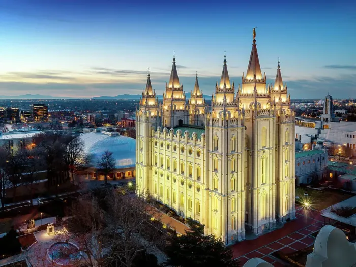 Framed Print : Salt Lake Temple, Sunset Salt Lake City, Utah, USA Framed Print : Salt Lake Temple, Sunset Salt Lake City, Utah, USA