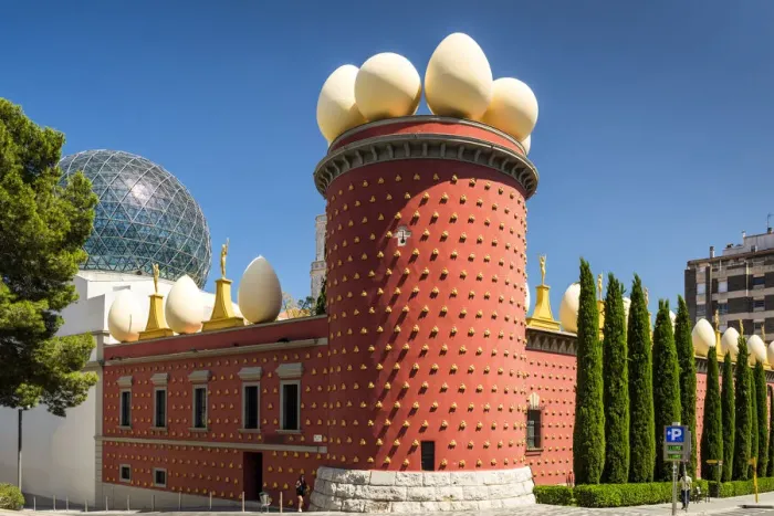 Framed Print : Salvador Dali Museum, Figueres, Catalonia, Spain