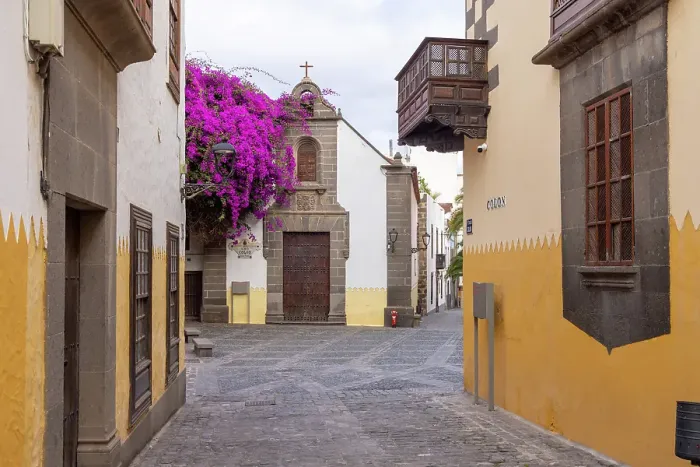 Framed Print : San Antonio Abad Church, next to Casa de Colon, Las Palmas de Gran Canaria, Gran Canaria, Canary Islands, Spain
