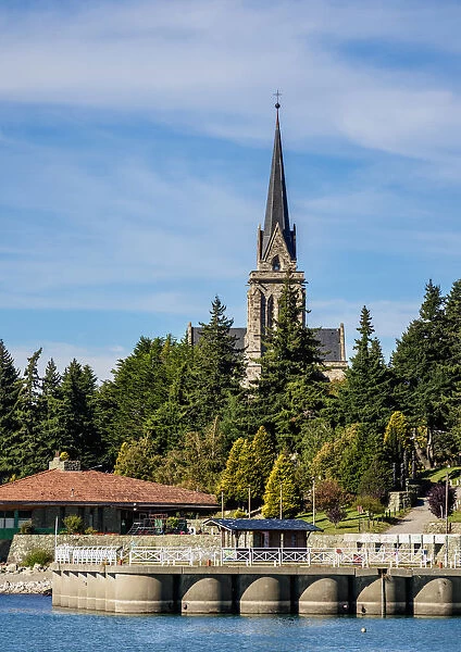 San Carlos Port and Cathedral, San Carlos de Bariloche, Nahuel Huapi National Park