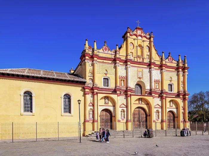 Framed Print : San Cristobal Cathedral, San Cristobal de las Casas, Chiapas State, Mexico