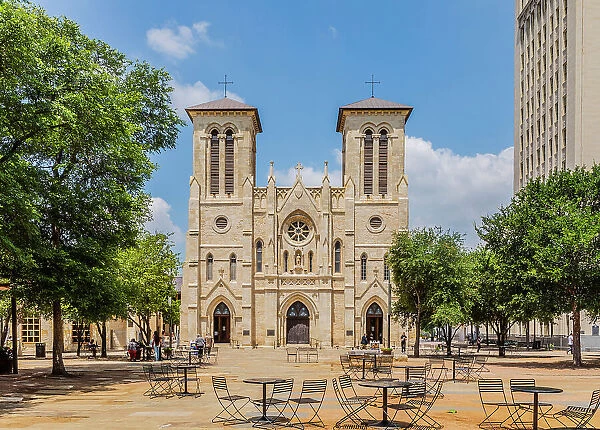 San Fernando Cathedral, San Antonio, Texas, United States, North America