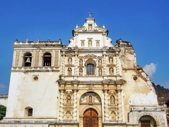 Framed Print : San Francisco the Great Sanctuary, Antigua Guatemala, Sacatepequez Department, Guatemala