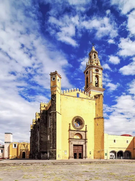Framed Print : San Gabriel Franciscan Convent, main church, Cholula, Puebla State, Mexico Framed Print : San Gabriel Franciscan Convent, main church, Cholula, Puebla State, Mexico