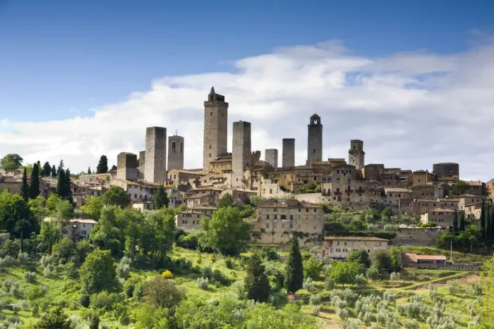 Framed Print : San Gimignano, Tuscany, Italy, RF
