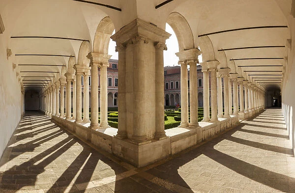 San Giorgio Maggiore cloister, Giorgio Cini Foundation. Venice, Veneto, Italy, Europe
