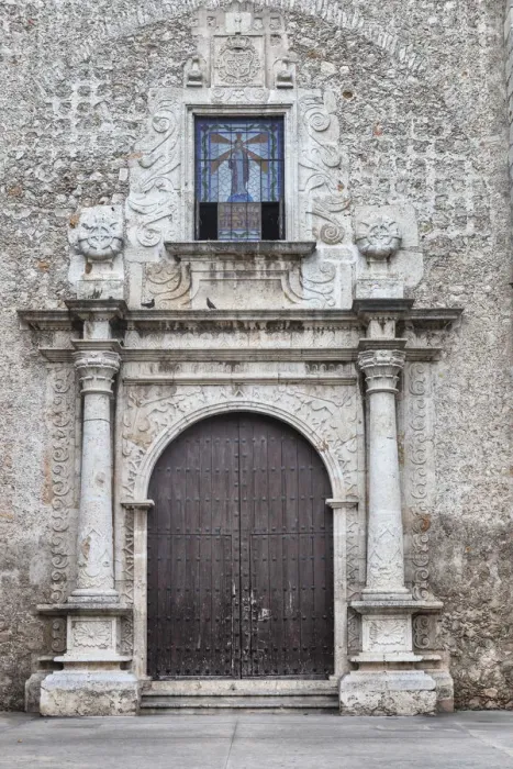 Framed Print : San Ildefonso cathedral, 1560, Merida, Yucatan, Mexico Framed Print : San Ildefonso cathedral, 1560, Merida, Yucatan, Mexico