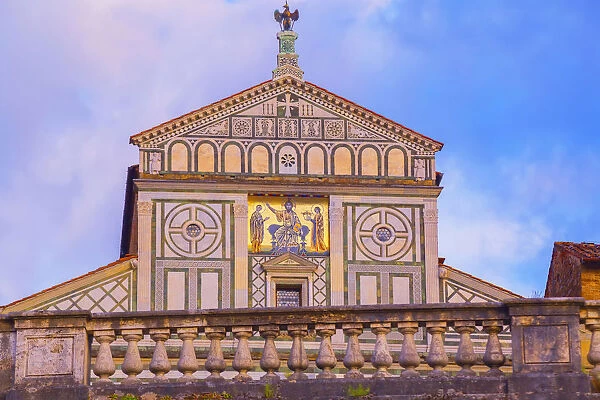 San Miniato al Monte Church, Florence, Tuscany, Italy, Europe