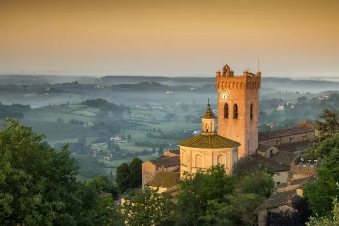 Framed Print : San Miniato at Sunrise, Tuscany, Italy Framed Print : San Miniato at Sunrise, Tuscany, Italy