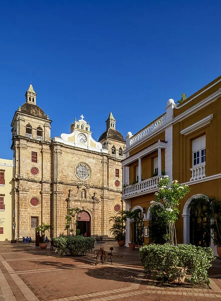 San Pedro Claver Church, Cartagena, Bolivar Department, Colombia