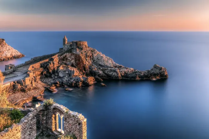 Framed Print : San Pietro Church, municipality of Portovenere, La Spezia province, Liguria, Italy Framed Print : San Pietro Church, municipality of Portovenere, La Spezia province, Liguria, Italy