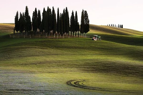 San Quirico d Orcia, Orcia Valley, Tuscany, Italy