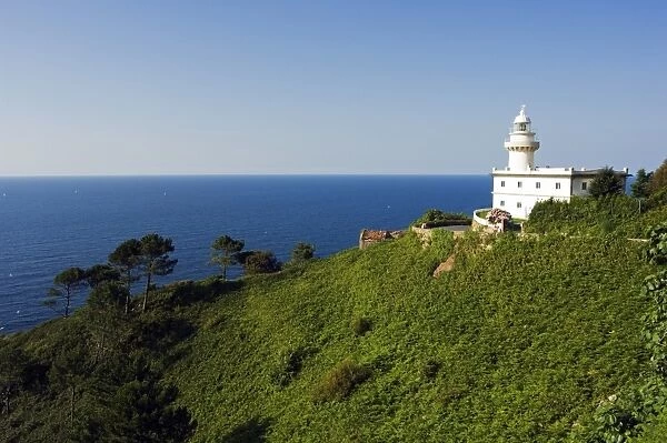 San Sebastian Bay Lighthouse on cliff