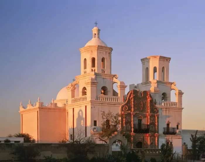Framed Print : San Xavier Mission, Tucson, Arizona, USA Framed Print : San Xavier Mission, Tucson, Arizona, USA
