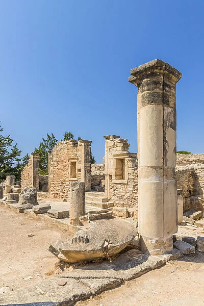 The Sanctuary of Apollo Hylates, Kourion, Limassol, Cyprus