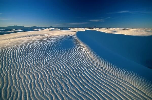 Sand dunes, White Sands National Park, New Mexico, USA