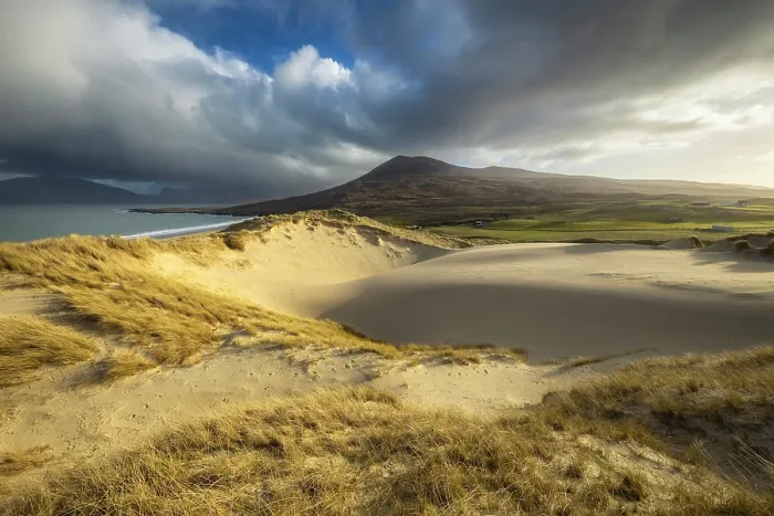 Framed Print : Sand dunes at Luskentyre, Isle of Harris, Outer Hebrides, Scotland, UK, February 2025 Framed Print : Sand dunes at Luskentyre, Isle of Harris, Outer Hebrides, Scotland, UK, February 2025