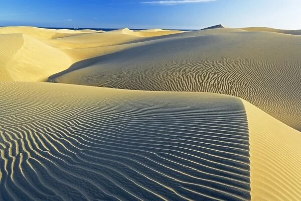 Sand Dunes, Maspalomas, Gran Canaria, Canary Islands, Spain