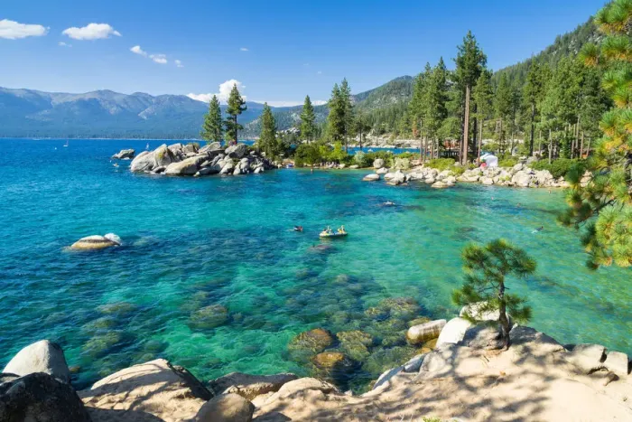 Framed Print : Sand Harbor State Park at Lake Tahoe, Sierra Nevada, Nevada, USA Framed Print : Sand Harbor State Park at Lake Tahoe, Sierra Nevada, Nevada, USA