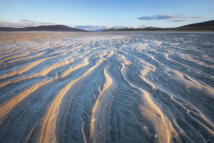 Framed Print : Sand patterns on Luskentyre beach, Isle of Harris, Outer Hebrides, Scotland, UK, March 2023 Framed Print : Sand patterns on Luskentyre beach, Isle of Harris, Outer Hebrides, Scotland, UK, March 2023