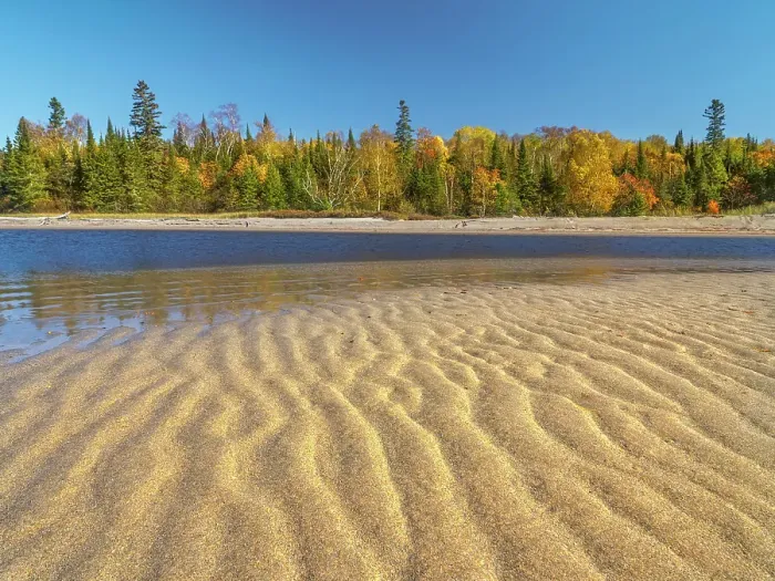 Framed Print : Sand River, Lake Superior Provincial Park, Ontario, Canada Framed Print : Sand River, Lake Superior Provincial Park, Ontario, Canada