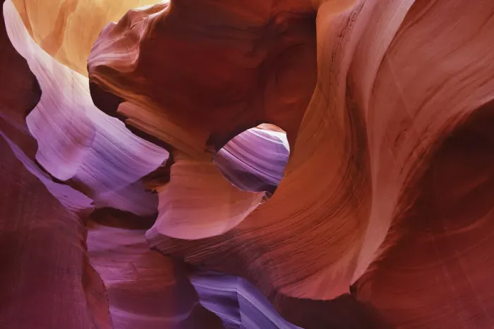 Framed Print : Sandstone erosion landscape in Lower Antelope Canyon - USA, Arizona, Coconino Framed Print : Sandstone erosion landscape in Lower Antelope Canyon - USA, Arizona, Coconino