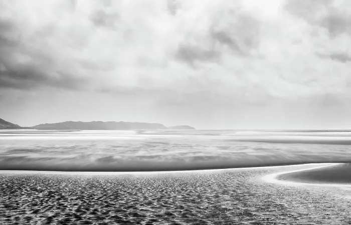 Framed Print : Sandstorm over Whiteford Sands beach, Gower Peninsula, Swansea, Wales Framed Print : Sandstorm over Whiteford Sands beach, Gower Peninsula, Swansea, Wales