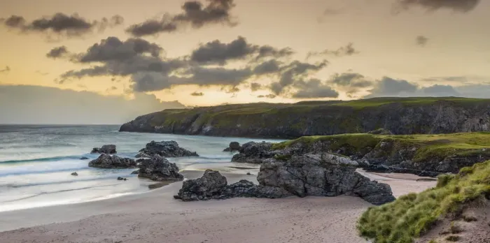 Framed Print : Sango Sands, Durness, Sutherland, Scotland, United Kingdom Framed Print : Sango Sands, Durness, Sutherland, Scotland, United Kingdom