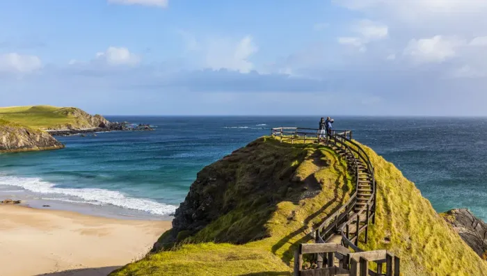 Framed Print : Sango Sands viewpoint, Sango Sands, Durness, Sutherland, Scotland, United Kingdom Framed Print : Sango Sands viewpoint, Sango Sands, Durness, Sutherland, Scotland, United Kingdom