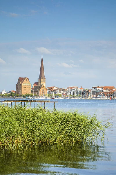 Sankt-Petri-Kirche, Warnow river & Rostock, Baltic Coast