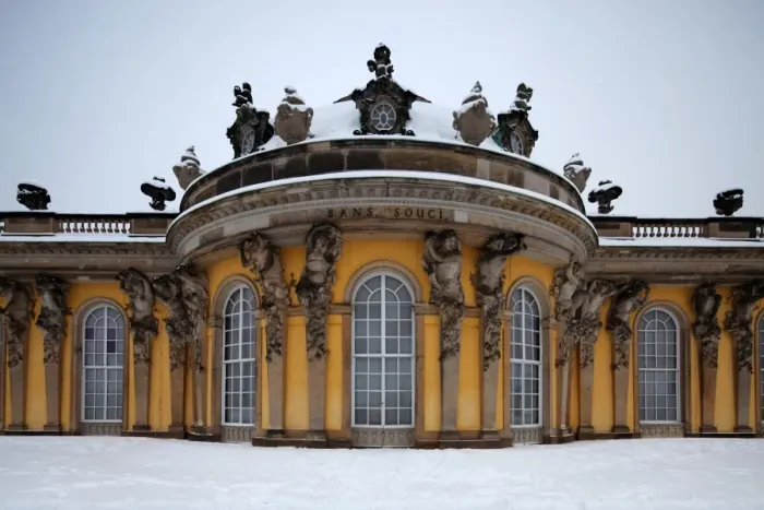 Framed Print : Sanssouci is the name of the former summer palace of Frederick the Great