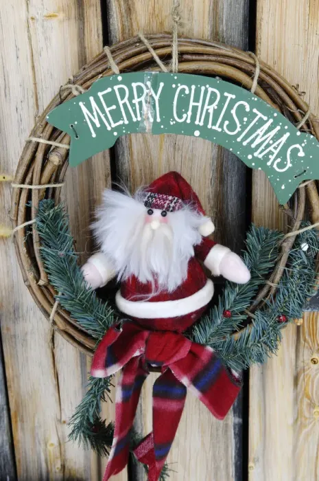 Framed Print : Santa Claus, Christmas decoration, Finland