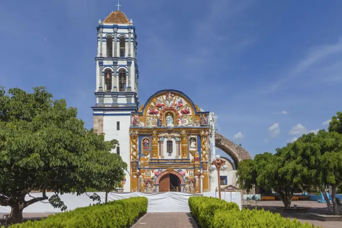 Framed Print : Santa Maria church, 18th century, Jolalpan, Puebla, Mexico Framed Print : Santa Maria church, 18th century, Jolalpan, Puebla, Mexico