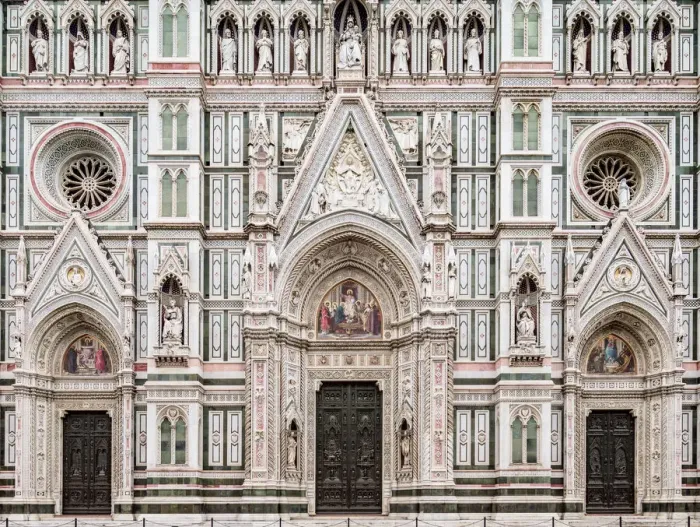 Framed Print : Santa Maria del Fiore Cathedral, detailed view, Florence, Tuscany, Italy Framed Print : Santa Maria del Fiore Cathedral, detailed view, Florence, Tuscany, Italy