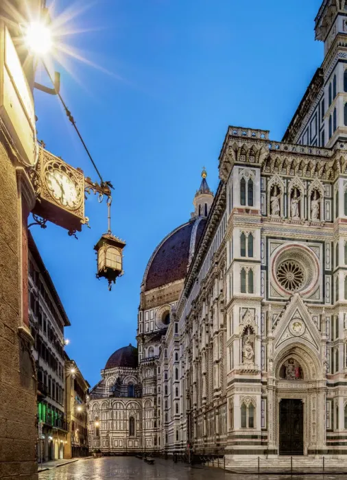 Framed Print : Santa Maria del Fiore Cathedral at dawn, Florence, Tuscany, Italy Framed Print : Santa Maria del Fiore Cathedral at dawn, Florence, Tuscany, Italy