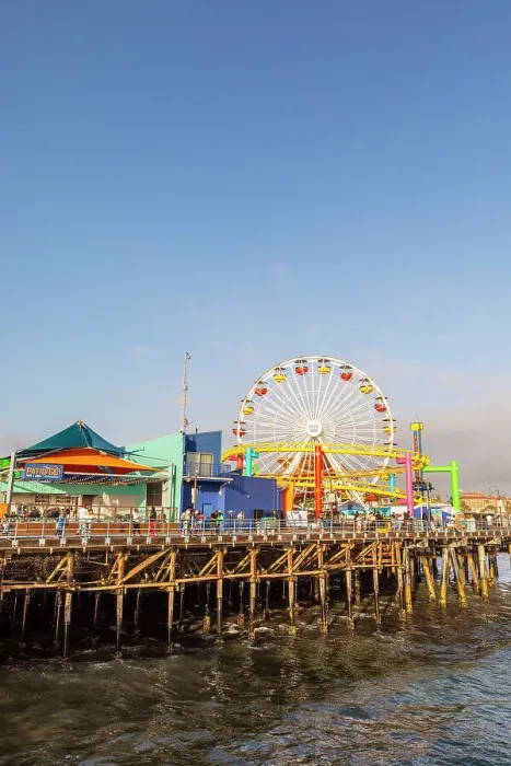 Framed Print : Santa Monica Pier, Santa Monica, Los Angeles, California, United States Framed Print : Santa Monica Pier, Santa Monica, Los Angeles, California, United States