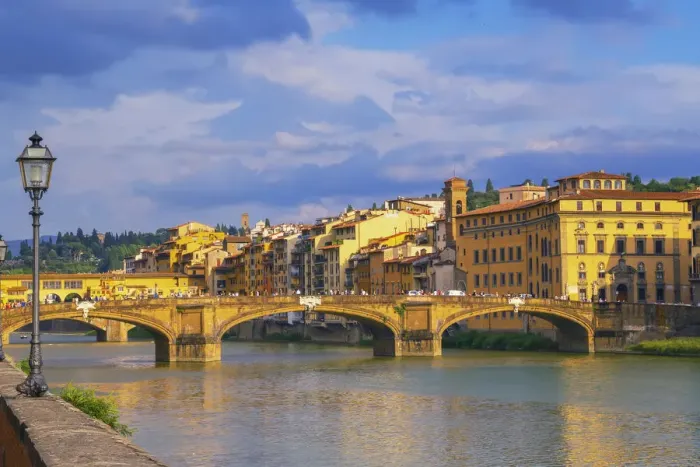 Framed Print : Santa Trinita Bridge, Florence, Tuscany, Italy, Europe Framed Print : Santa Trinita Bridge, Florence, Tuscany, Italy, Europe