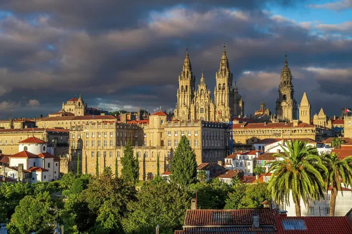 Framed Print : Santiago de Compostela, Galicia, Spain