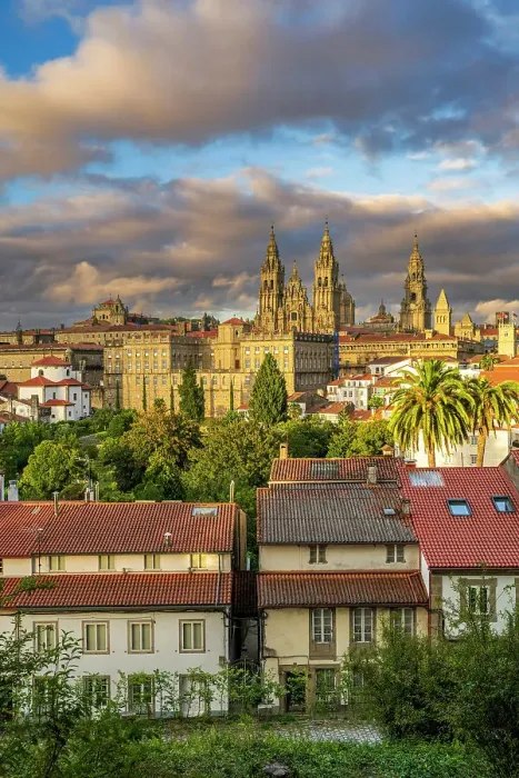 Framed Print : Santiago de Compostela, Galicia, Spain
