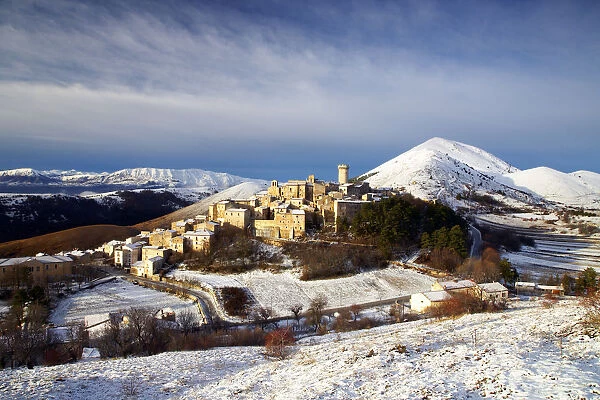 Santo Stefano di Sessanio in Winter, Abruzzo, Italy