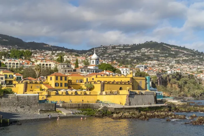 Framed Print : Sao Tiago fortress, Funchal, Madeira Island, Portugal Framed Print : Sao Tiago fortress, Funchal, Madeira Island, Portugal