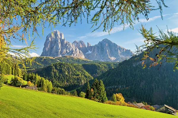 Sassolungo Mountain, Ortisei - St. Ulrich, Trentino Alto Adige, South Tyrol, Dolomites, Italy