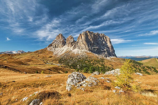 Sassolungo, Sella Pass, Dolomites, South Tyrol, Trentino, Italy