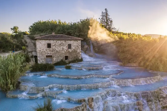 Framed Print : Saturnia hot springs, Grosseto province, Tuscany, Italy Framed Print : Saturnia hot springs, Grosseto province, Tuscany, Italy