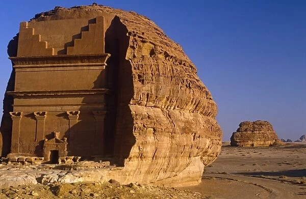 Saudi Arabia, Madinah, nr. Al-Ula, Madain Saleh (aka Hegra). Now a UNESCO World Heritage Site