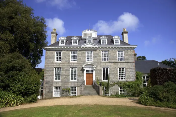 Framed Print : Sausmarez Manor, St. Martins, Guernsey, Channel Islands Framed Print : Sausmarez Manor, St. Martins, Guernsey, Channel Islands